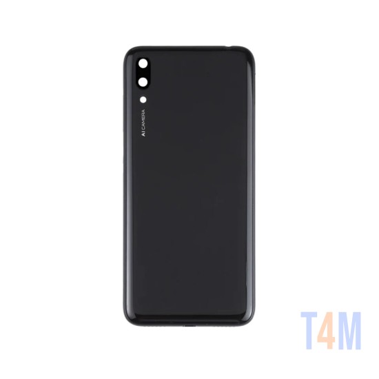 Tapa Trasera+Lente de Cámara Huawei Y7 2019 Negro